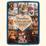 When You Snuggle This Blanket - Personalized Photo Blanket