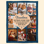 When You Snuggle This Blanket - Personalized Photo Blanket