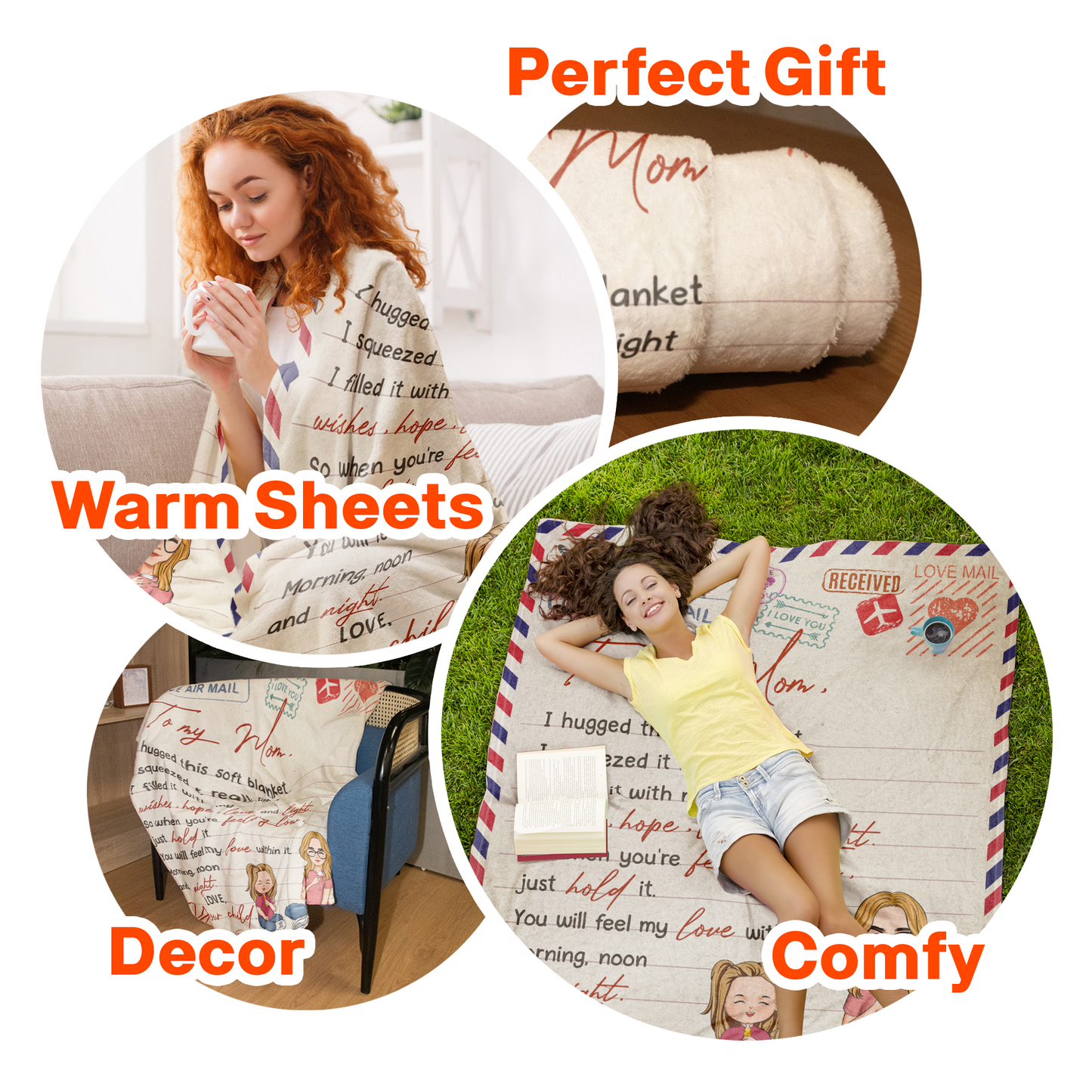 Fill Blanket With My Wishes- Personalized Blanket