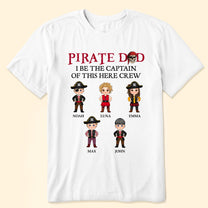 Pirate Dad - Personalized Shirt