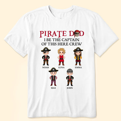 Pirate Dad - Personalized Shirt