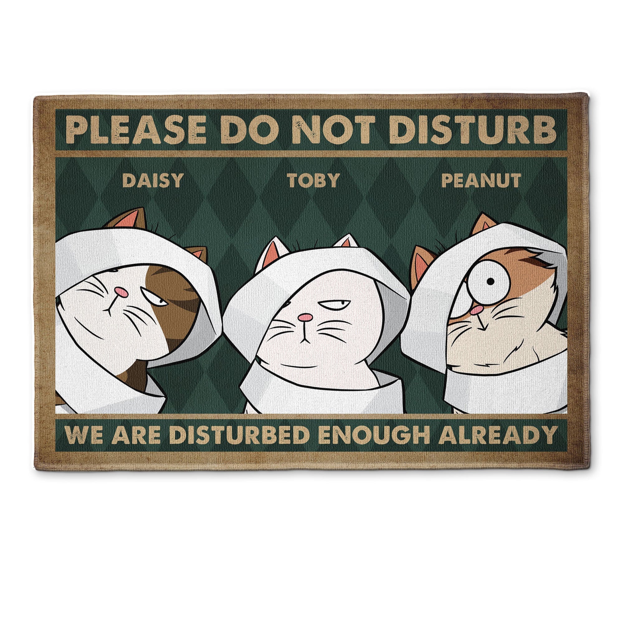 Already Disturbed Please Do Not Disturb We Are Disturbed Enough Already - Personalized D ...