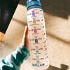 Plie&#39; Chasse&#39; Jete&#39; All Day - Personalized Water Bottle With Time Marker