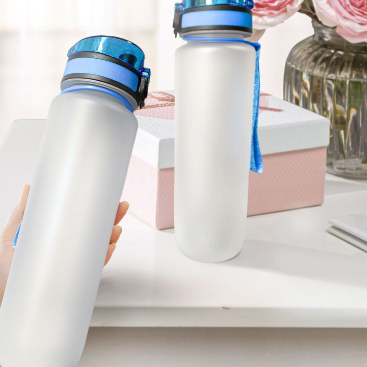 Plie' Chasse' Jete' All Day - Personalized Water Bottle With Time Marker