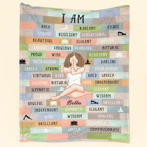 Positive Affirmations - Personalized Blanket