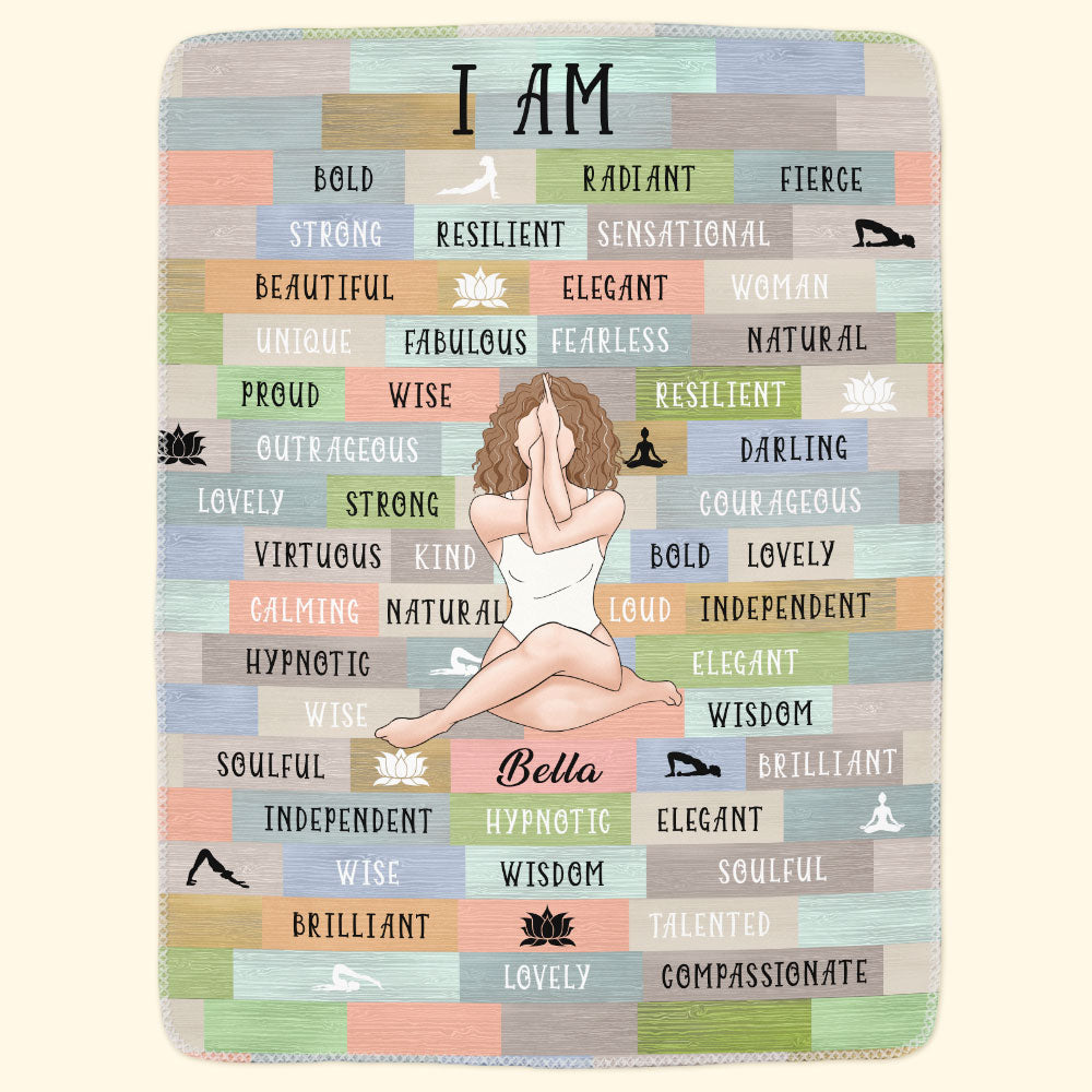Positive Affirmations - Personalized Blanket