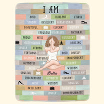 Positive Affirmations - Personalized Blanket