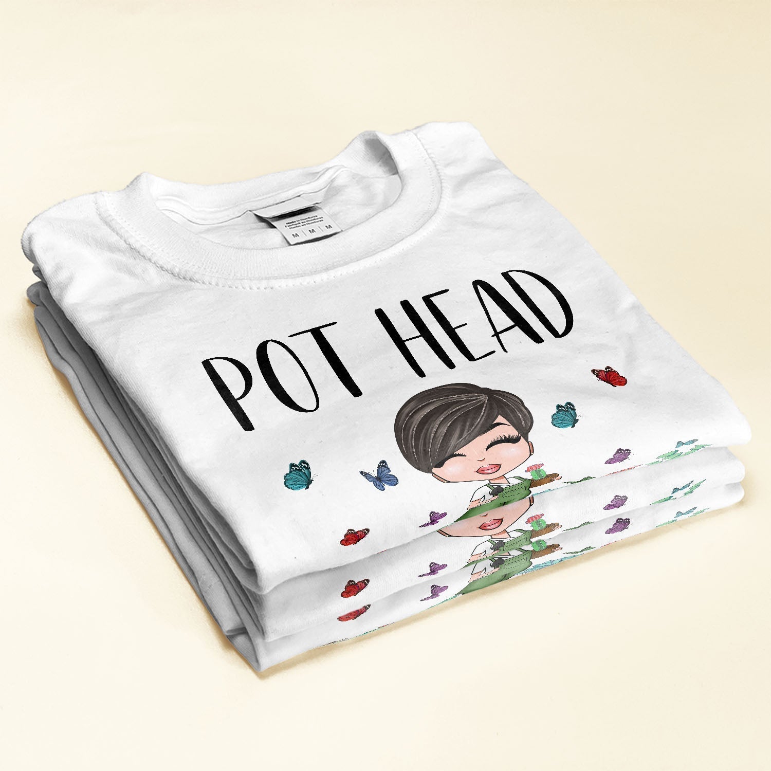 pothead gardening shirt Pot Head - Personalized Shirt - Gift For Gardeners
