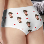 Property Of Anniversary Gift For Wife - Personalized Photo Women's Low-waisted Brief - Gift For Wife