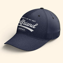 Property Of My Hot Girlfriend - Personalized Classic Cap