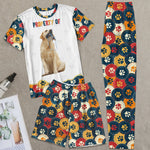 Property Of My Pet - Personalized Photo Pajama Shorts Set