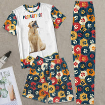 Property Of My Pet - Personalized Photo Pajamas