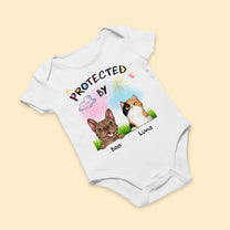 Protected By - Personalized Custom Shirt & Baby Onesie