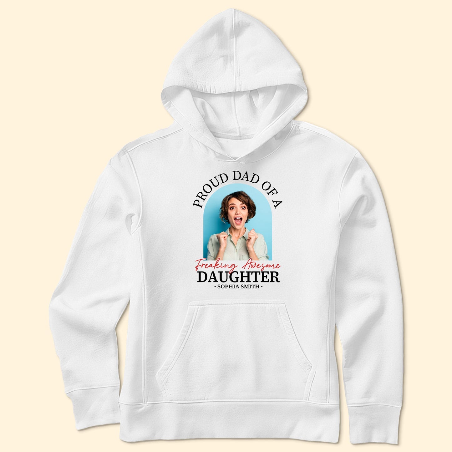 Proud Dad - Personalized Photo Shirt