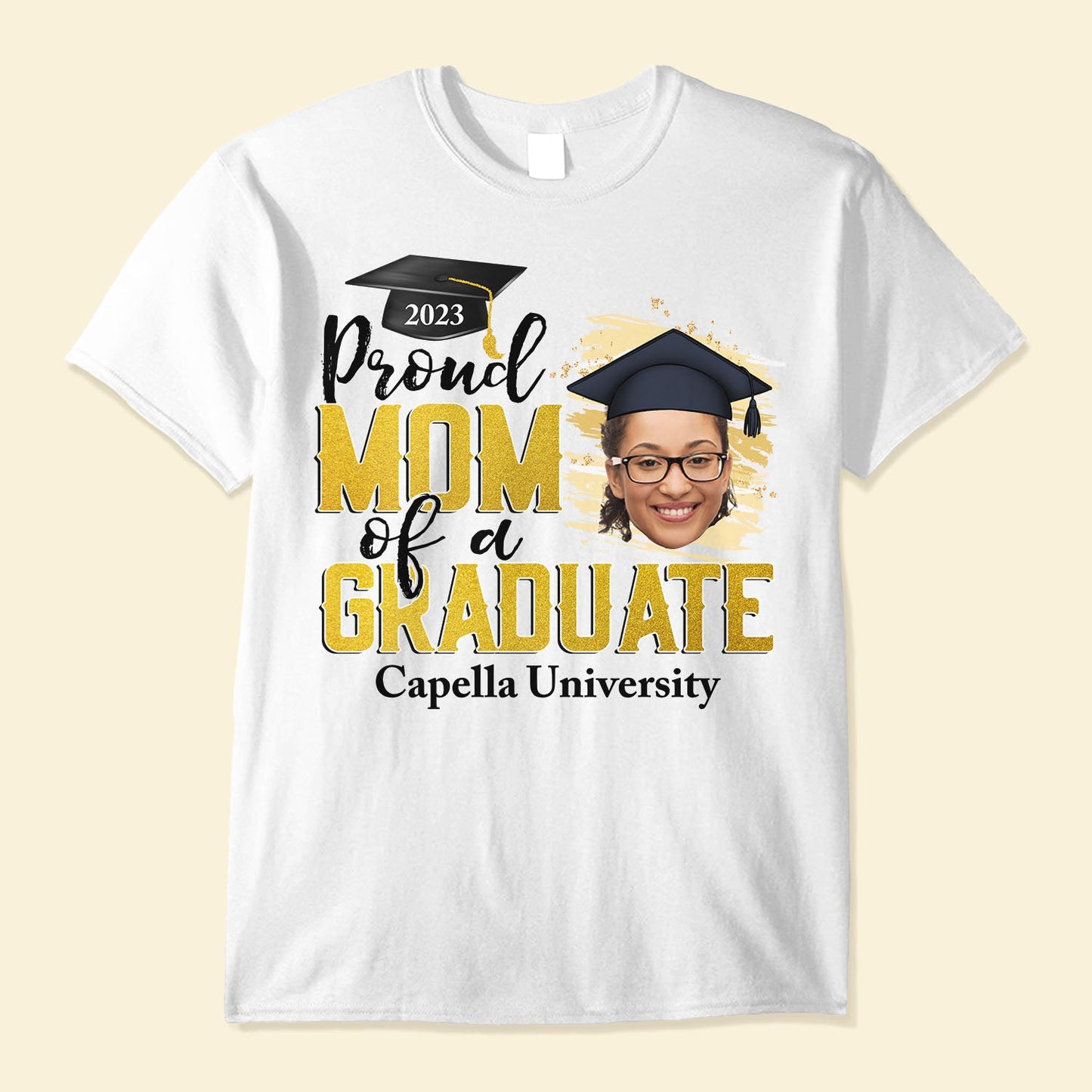 Custom Monogrammed Graduation T-shirt