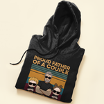 Proud Father Of A Few Dumbass Kids - Personalized Shirt Father's Day
