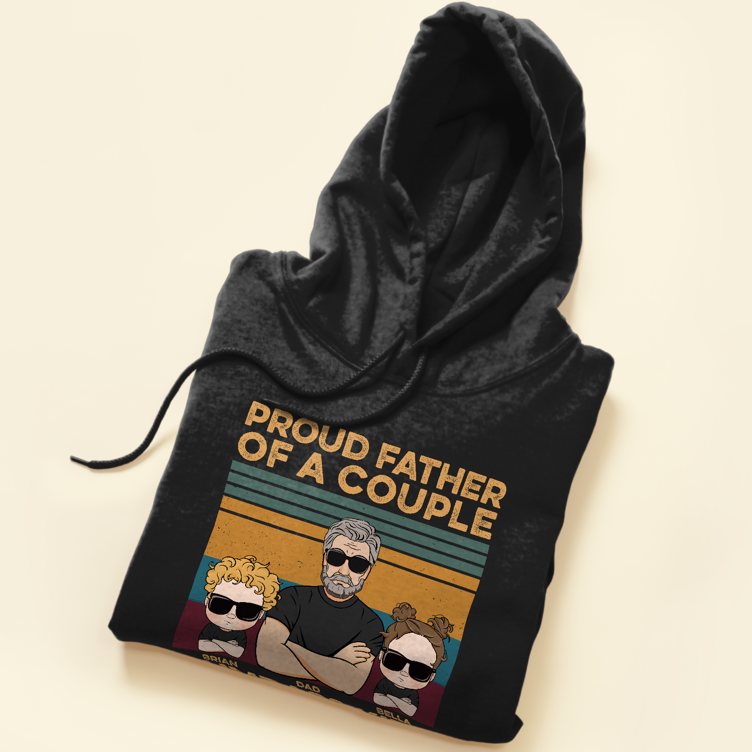 Proud Father Of A Few Dumbass Kids - Personalized Shirt Father's Day