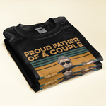 Proud Father Of A Few Dumbass Kids - Personalized Shirt Father's Day