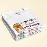 Proud Of The Work You Do #Nurselife - Personalized Shirt - Birthday Gift For Nurse, Doctor