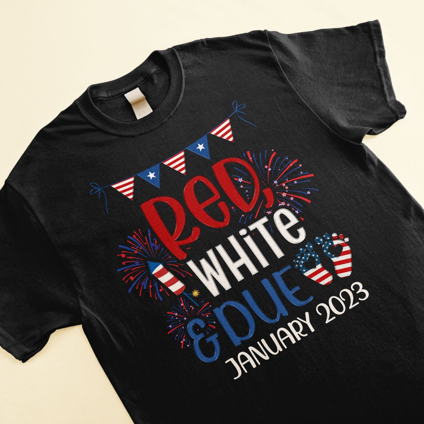 Red White Due - Personalized Shirt