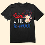 Red, White & Woof - Personalized Shirt