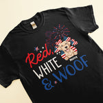 Red, White & Woof - Personalized Shirt