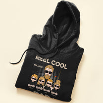 Reel Cool Dad/ Papa/ Grandpa - Personalized Shirt - Birthday, Father's Day Gift For Father, Dad, Daddy, Grandfather, Fisherman