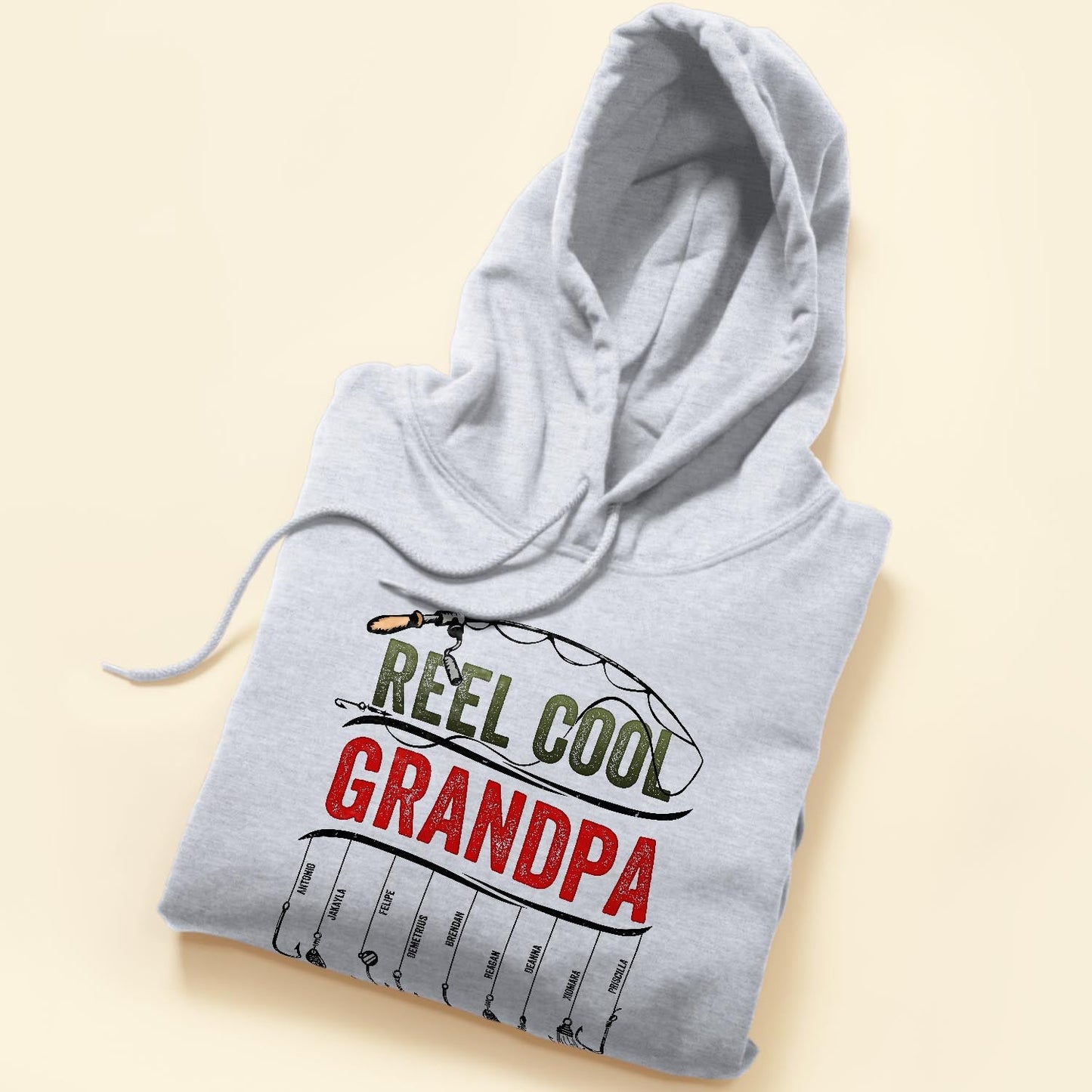 Reel Cool Grandpa - Personalized Shirt