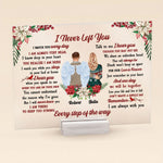 Remember I Am Always With You - Personalized Acrylic Plaque - Christmas, Memorial Gift For Family Members, Memory Loving, Dad, Mom, Grandparents