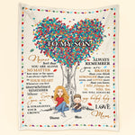 Remember Whose Son You Are - Personalized Blanket