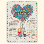 Remember Whose Son You Are - Personalized Blanket