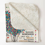 Remember Whose Son You Are - Personalized Blanket
