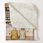 Remember You Are Braver Than You Think Ver2 - Personalized Daughter Blanket