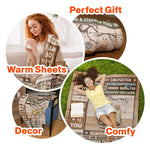 Remember You Are Braver Than You Think Ver2 - Personalized Daughter Blanket
