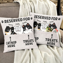 Reserved For Cat Version - Personalized Pocket Pillow