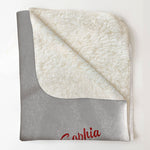 Reserved For Girl And Her Books - Personalized Blanket - Christmas Birthday Gift For Book Lovers, Daughter, Sister, Bestie