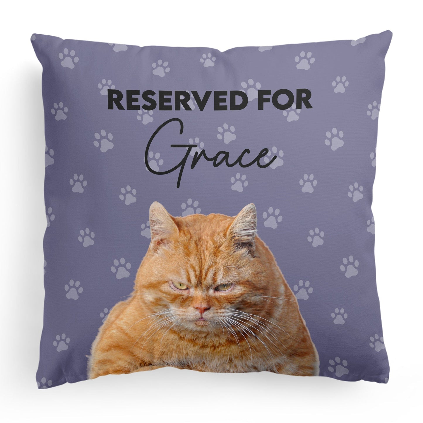 Reserved For - Personalized Photo Pillow