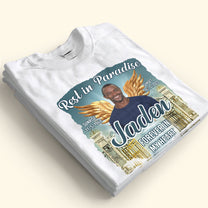 Rest In Paradise - Personalized Photo Shirt