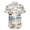 Retired Not My Problem Anymore - Personalized Hawaiian Shirt