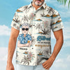 Retired Not My Problem Anymore - Personalized Hawaiian Shirt