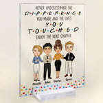 Retirement Gifts For Coworker Boss Colleague Friends - Personalized Acrylic Plaque