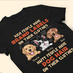 Rich People Have Brand Labels On Their Clothes - Personalized Shirt