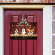 Ring The Doorbell And Let Us Sing You - Personalized Custom Shaped Wood Sign