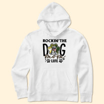 Rockin' Dog Mom - Personalized Photo Shirt