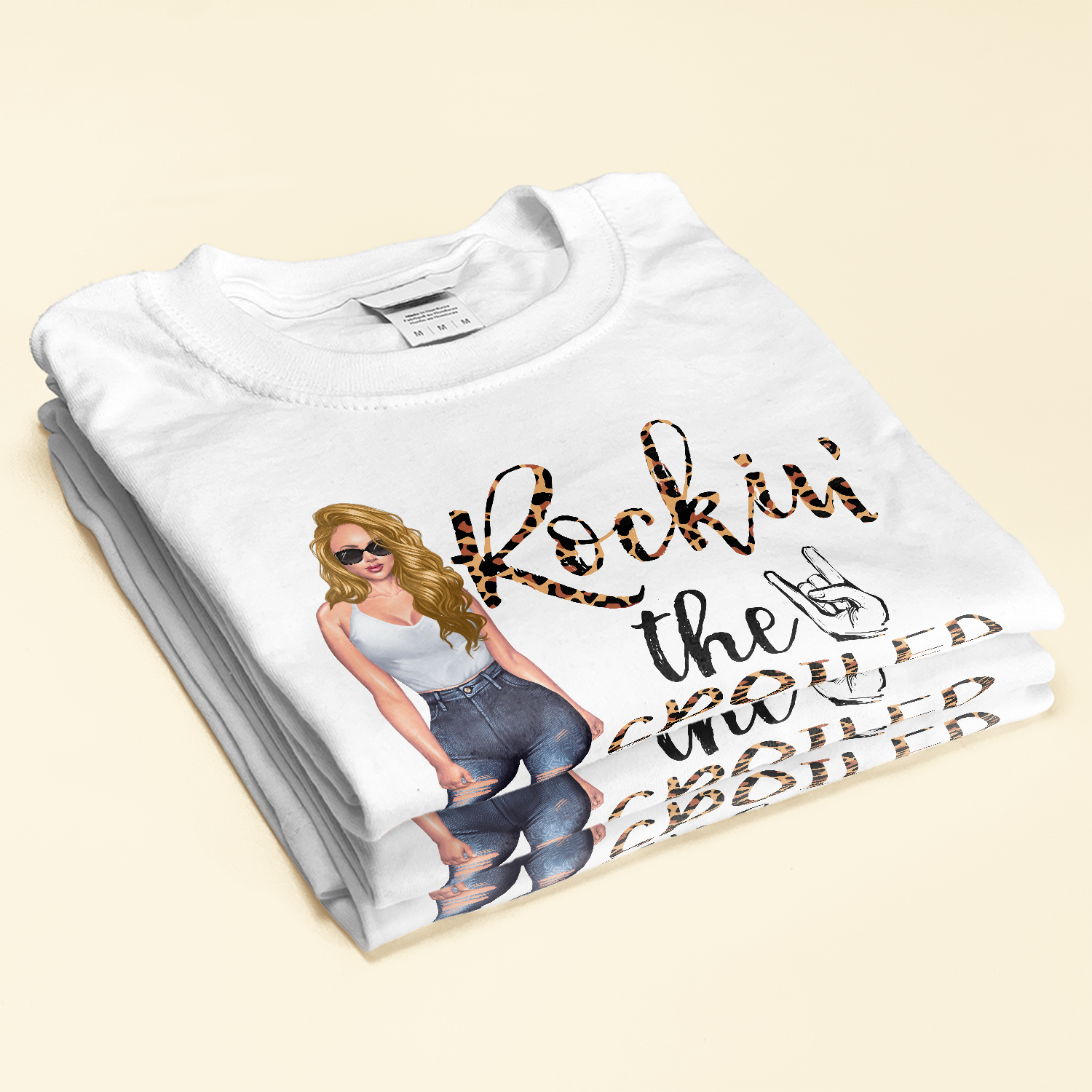 Rocking The Spoiled Wife Life - Personalized Shirt - Anniversary, Valentine's Day Gift For Wife