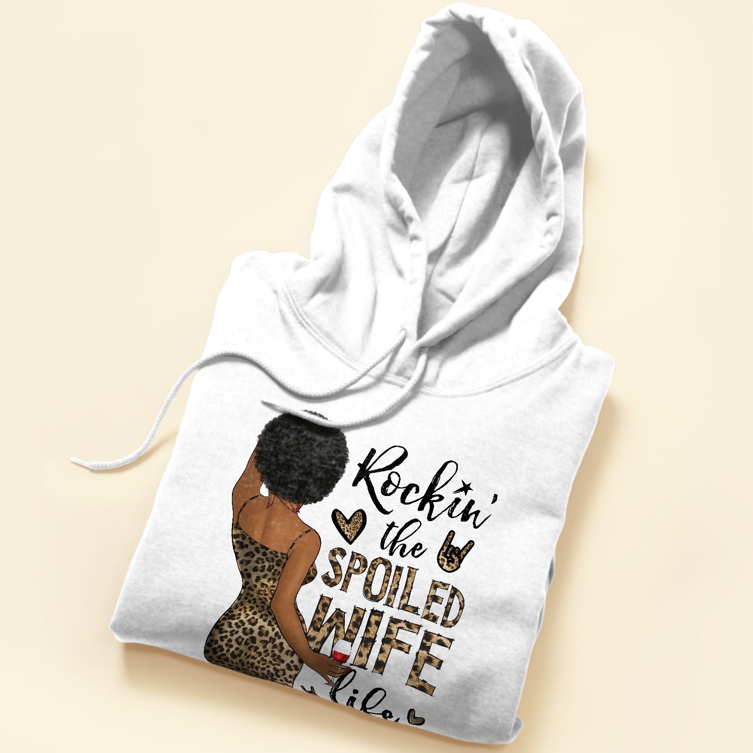 Rocking The Spoiled Wife Life - Personalized Shirt