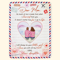 We Love You With All Our Hearts - Personalized Blanket