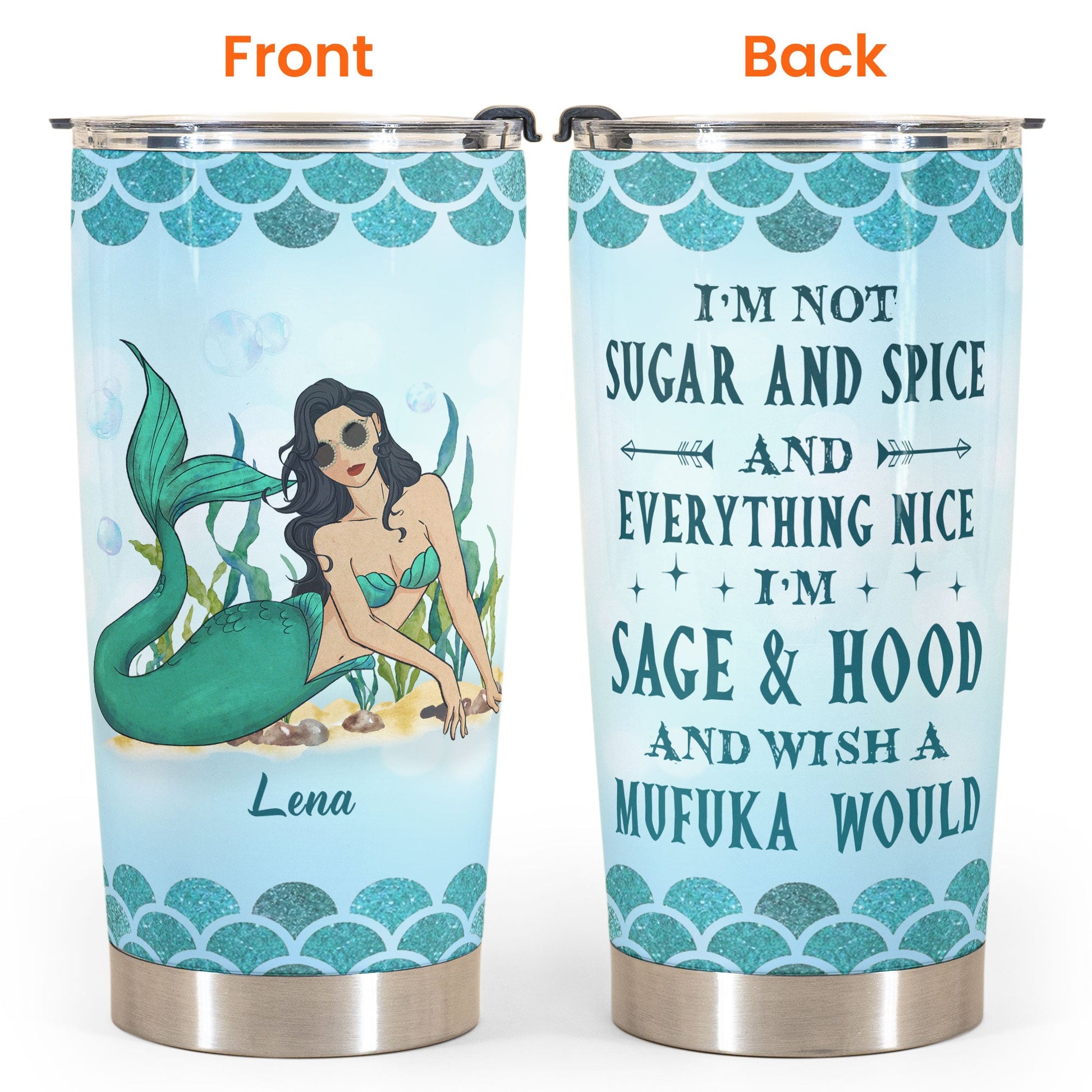 Personalized Mermaid Coffee Mug, Custom Mug, Gift for Her, Mermaid Tail,  Mermaid Life, Birthday Gift, Gift for Girl, Mermaid Coffee Cup 