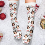 Santa's Favorite - Personalized Crew Socks
