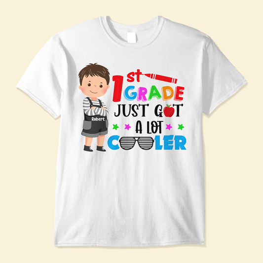 School Just Got A Lot Cuter - Personalized Shirt